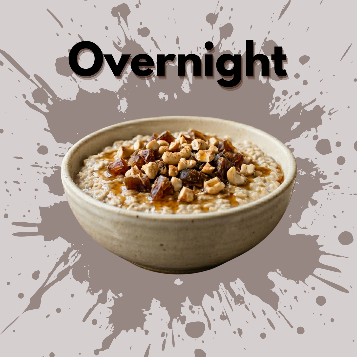 Overnights mit Datteln und Cashnew